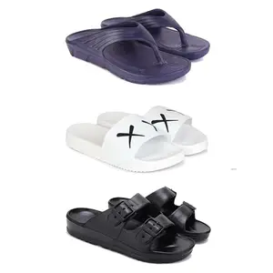 Men's Sandals | Lightweight Wear| Stylish & Easy to Wear For Men's GRP-SAN-(3-COMBO)-3153-3029-3115-8