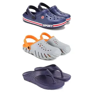 DRACKFOOT sandal for Men's,slip-ons,quality casaul sandals for Men's GRT-SAN-(3-COMBO)-3015-3150-3153-8