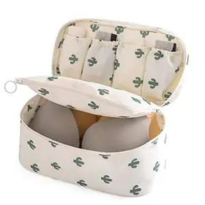 Favria Bra Underwear Storage Bag Travel Lingerie Organizer Bra Panty Bag Packing Organizer-Travel Pouch Bag for Underwear Bra