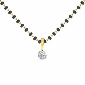 Graceful Mangalsutra Pendant Necklace with Extendable Chain