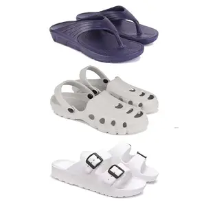 DRACKFOOT Men's Sandals | Lightweight Wear| Stylish & Easy to Wear For Men'S GR-SAN-(COMBO-3)-3153-3135-3113-8