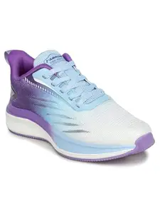 ABROS ASSL0203 SWAN Sports Shoes for Womens (ICE Blue/Violet, 5)