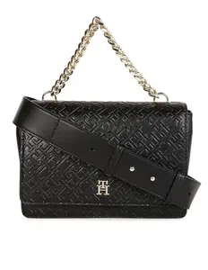 Tommy Hilfiger Womens Black Color Handbag (OS)