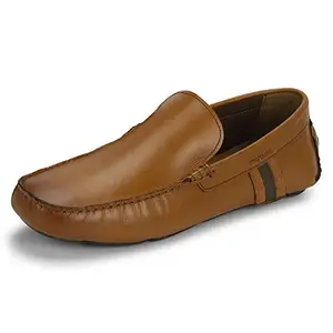 Red Tape Men's Tan Driving Shoes-9