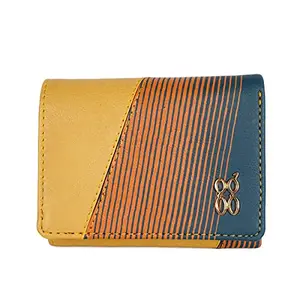 Baggit Womens Lzxe Vamp 3T5 3 Fold Wallet- Blue