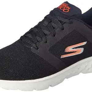 Skechers Mens Go Run 400 Black/Orange Running Shoe - 11 UK (12 US) (894172ID-BKOR)