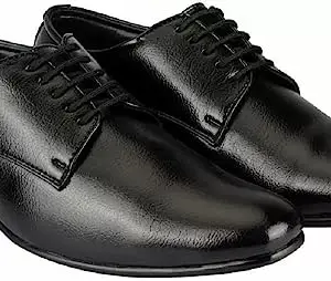 Bata Men's Lace-up Formal Shoes - Black (9 UK) (8216616)