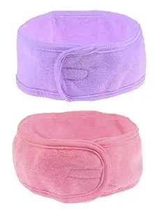 THE GRAND Combo Of 2 Facial Bands, Facial Bands For Salon And Home Use, Multicolor Makeup Headband pack of 1
