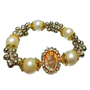 CraftsCart Metal Jai Guruji Guru ji Swaroop Bracelet Guruji Bracelets Handmade Stylish Multiple Guruji Bracelet for Men/Women/Ladies/Kids blessing always Guruji