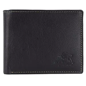 Leather Junction Men's Brown Formal Genuine Leather Wallet (70214000)