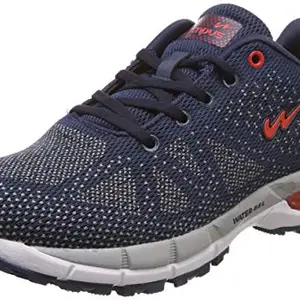 Campus Frame Running Shoes Navy-Red -8 UK/India