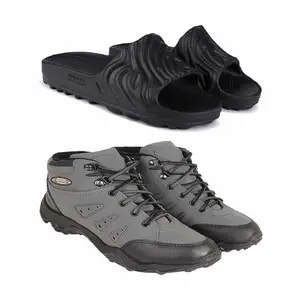 BERSACHE Lightweight Stylish Sandals for MenZ-Combo(PR)-6050-400 Multicolor