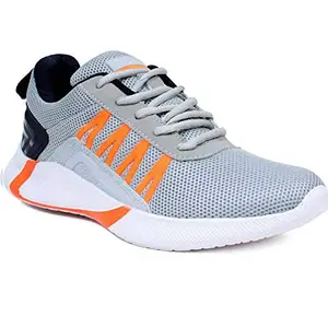 Axter Men's (9310) Grey Casual Sports Running Shoes 10 UK