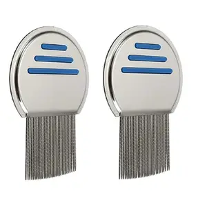 Futurekart Combo Lice Comb for Women, Men & Kids Hair - Nits, Dandruff & Lice Eggs Remover Hair Lies Removal Comb for Head pack of 2
