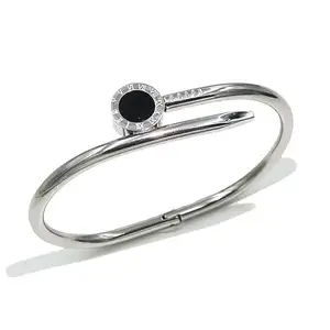 MIAMI bracelet for women Bangles for women Anti Tarnish Stylish Adjustable Bracelet for girls rose gold Kada for Women Accessories Anti Tarnish Jewellery Stainless Steel Cuff Bracelet gifts Combo