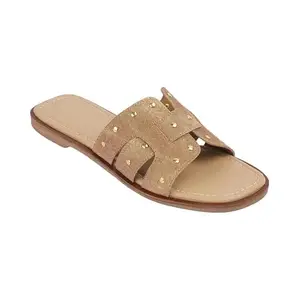 tresmode Aen Tan Women's Casual Flats in Size 4 UK / 37 EU