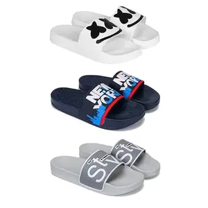 DRACKFOOT Men's Sandals | Lightweight Wear| Stylish & Easy to Wear For Men'S GR-San-(3-COMBO)-3030-1587-1589-6