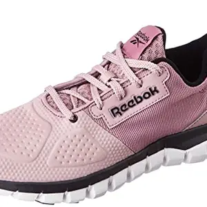 REEBOK Women Synthetic/Textile AIM Runner W Running Shoes Infused Lilac/Black UK-4