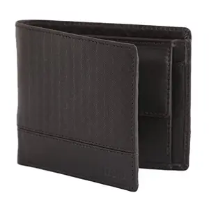 tZaro Pure Leather Men's Wallet (Brown)