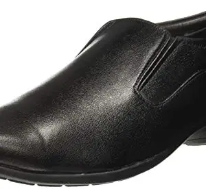 Walkaroo Men's Black Formal Shoes - 8 UK (17102)