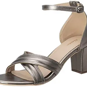 Bata Women Vega San Grey Fashion Sandals-4 UK (7612062)