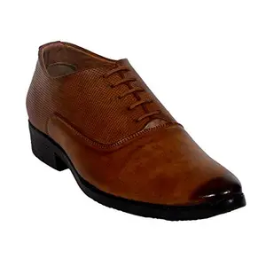 iRON KEY Men's Brown Decent Look Formal Shoe 8 UK/IND