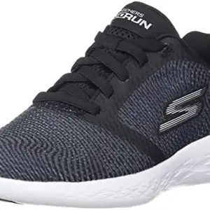 Skechers womens GO RUN 600-CONTROL BLACK/WHITE Running Shoe - 3 UK (15068)