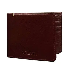 ABYS Bi-Fold Leather Wallet for Men (Brown-8511DQ)