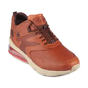 Red Chief C Tan Leather Casual Shoes for Men