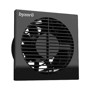 BYZERO Exhaust Fan 8 Inc for Kitchen, Bathroom, Office Axial Flow Ventilation Fan with Strong Suction, Power Saver RPM 2000, Cut Out 185mm, Charcoal Black (Baloo) price in India.