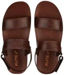 FLITE PU Men's Slipper, BROWN,6UK,PUG155GBRBR0006