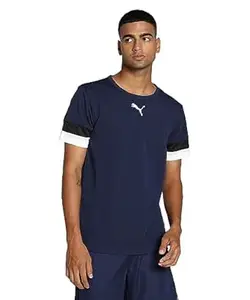 Puma Men DRYCELL Polyester Regular Fit teamRISE Football Jersey