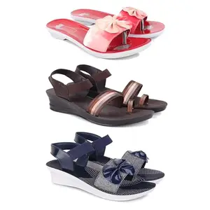 Women's Comfortable Sandal,Casual Lightweight Sandal for Everyday Wear | (CBO-2)-1964-1961-1972-7