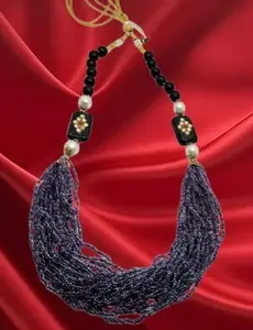 Bhagwati jewels art | oxidized Necklace for women 8034
