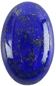 GEMS RIVER Lajward Stone Original | Natural Lapis Lazuli | Lajwart | 4.50 Carat 5.25 Ratti Rantna | Pathar | Gemstone | Ring Size | Pendant Size |