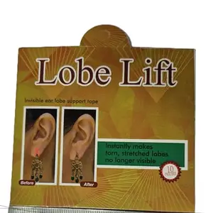 Neev Fashion Lobe Lift Ear Support Patches for women | Comfortable Earring Support for Heavy Earrings | Pack of 10