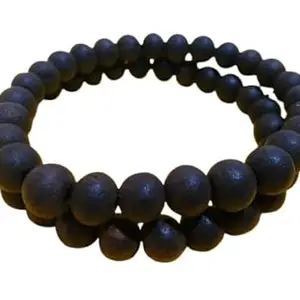 Retrend Design® Original Tulsi Bracelet Auspicious Black Tulsi For Men Women Genuine Shyam Tulsi Spiritual Tulsi Certified Premium A1 Rate तुलसी का ब्रेसलेट काली तुलसी