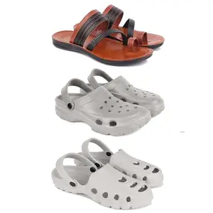 DRACKFOOT Men's Sandals | Lightweight Wear| Stylish & Easy to Wear For Men's GRT-SAN-(3-COMBO)-3151-3124-3135-10