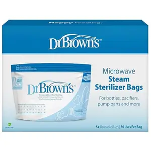 Dr. Brown's Microwave Steam Sterilizer Bags, 250 Milliliter
