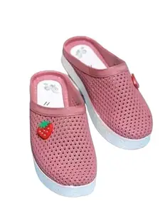 Mysky Drimo D-Pink Latest Fashionable Flipflop & Slipper II Women Clog II Casual Sleeper II Latest Kid Slipper Summer Indoor Non-Slip Sandals and Slippers