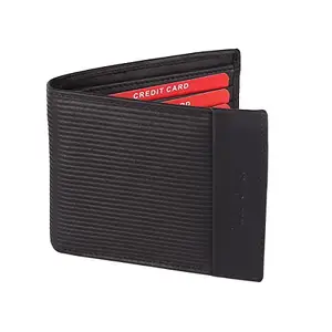 Red Chief Men's Leather Wallet, Black