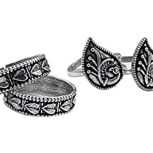 Aamis Retail Ethnic Jewelry For Women And Girls Toe Rings Minji Rings Metti/Minji/Mettelu/Kaalungur Pack Of 2 Pairs