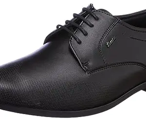 Bata Andrew E Mens Formal Lace-Up Shoes in Black Size- 7