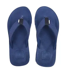 Sujas Flats Slippers for Men | Stylish, Comfortable & Lightweight Flip Flops for Boys (Blue, 8)