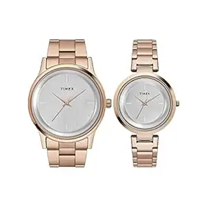 TIMEX Analog Watch for Unisex with Round Dial & Water Resistant Unisex Wrist Watches