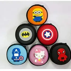 Character Ear Phone case Round (Smiley)