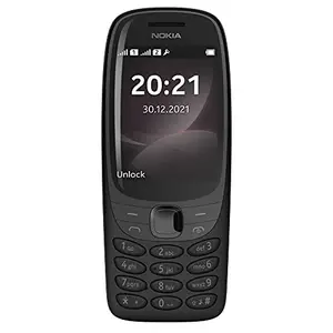 Nokia 6310 Dual SIM Keypad Phone with a 2.8” Screen, Wireless FM Radio and Rear Camera with Flash | Black price in India.