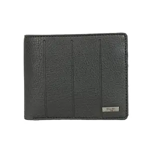 Baggit Men's 2 Fold Wallet - Small (Black)