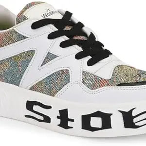 WOAKERS Men's Comfortable Casual Shoes (Multicolor, 10) (WW1)