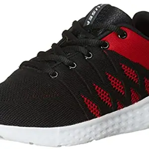 FUSEFIT Comfortable Men's Fizz 4.0 Running Shoe Black/RED